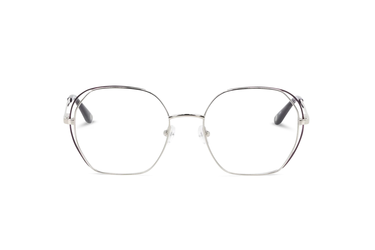 KIND Grace Damen Brille mit und ohne Sehstärke / Grau / oval