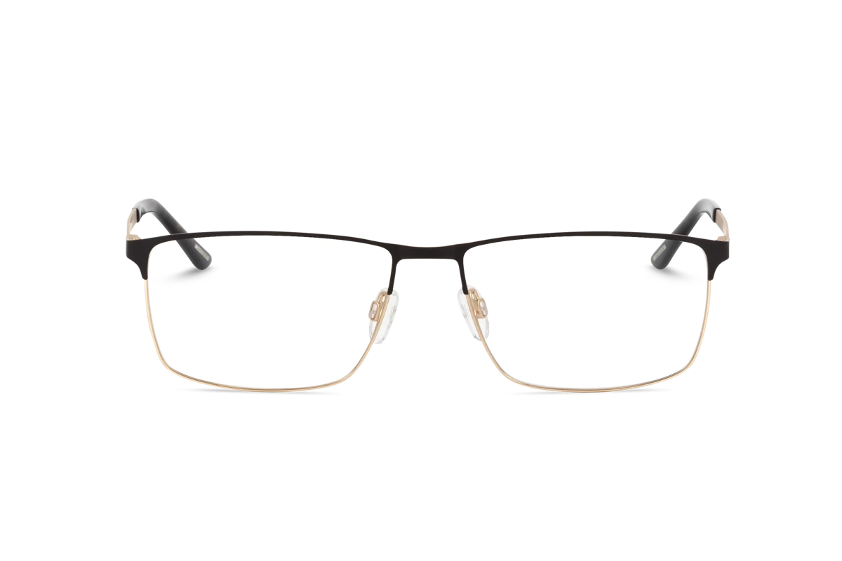 Jaguar 33115 Herren Brille mit und ohne Sehstärke / Schwarz / rechteckig