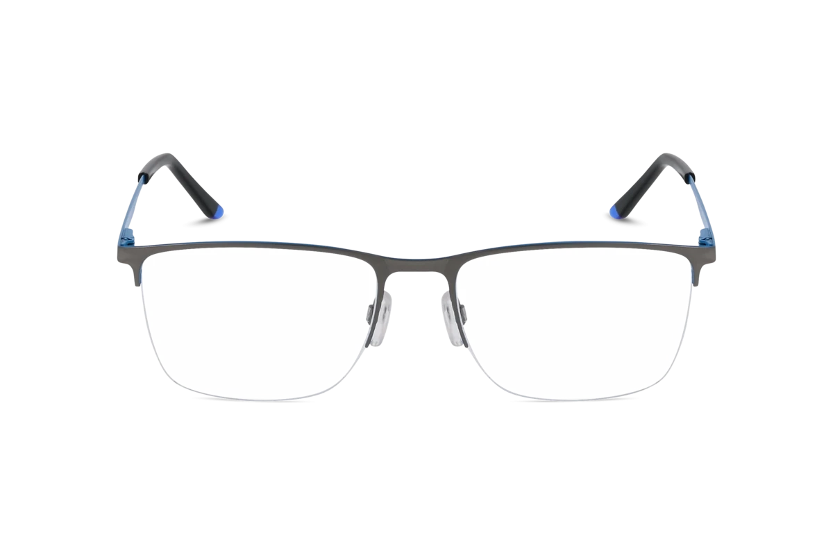 Jaguar 33617 Herren Brille mit und ohne Sehstärke / Silber / rechteckig
