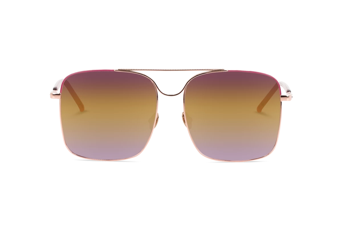 Scotch & Soda 5014 Damen Sonnenbrille mit und ohne Sehstärke / Transparent / rechteckig