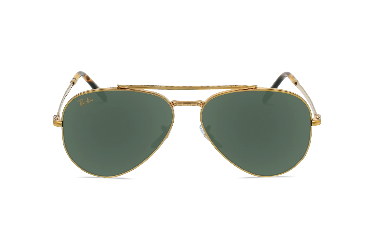 Ray-Ban RB3625 Unisex Sonnenbrille mit und ohne Sehstärke / Gold / extravagant