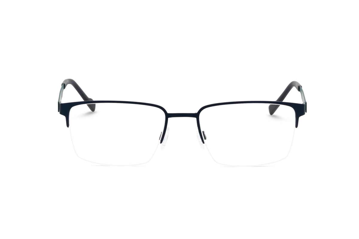 Titanflex 820883 Herren Brille mit und ohne Sehstärke / Schwarz / rechteckig
