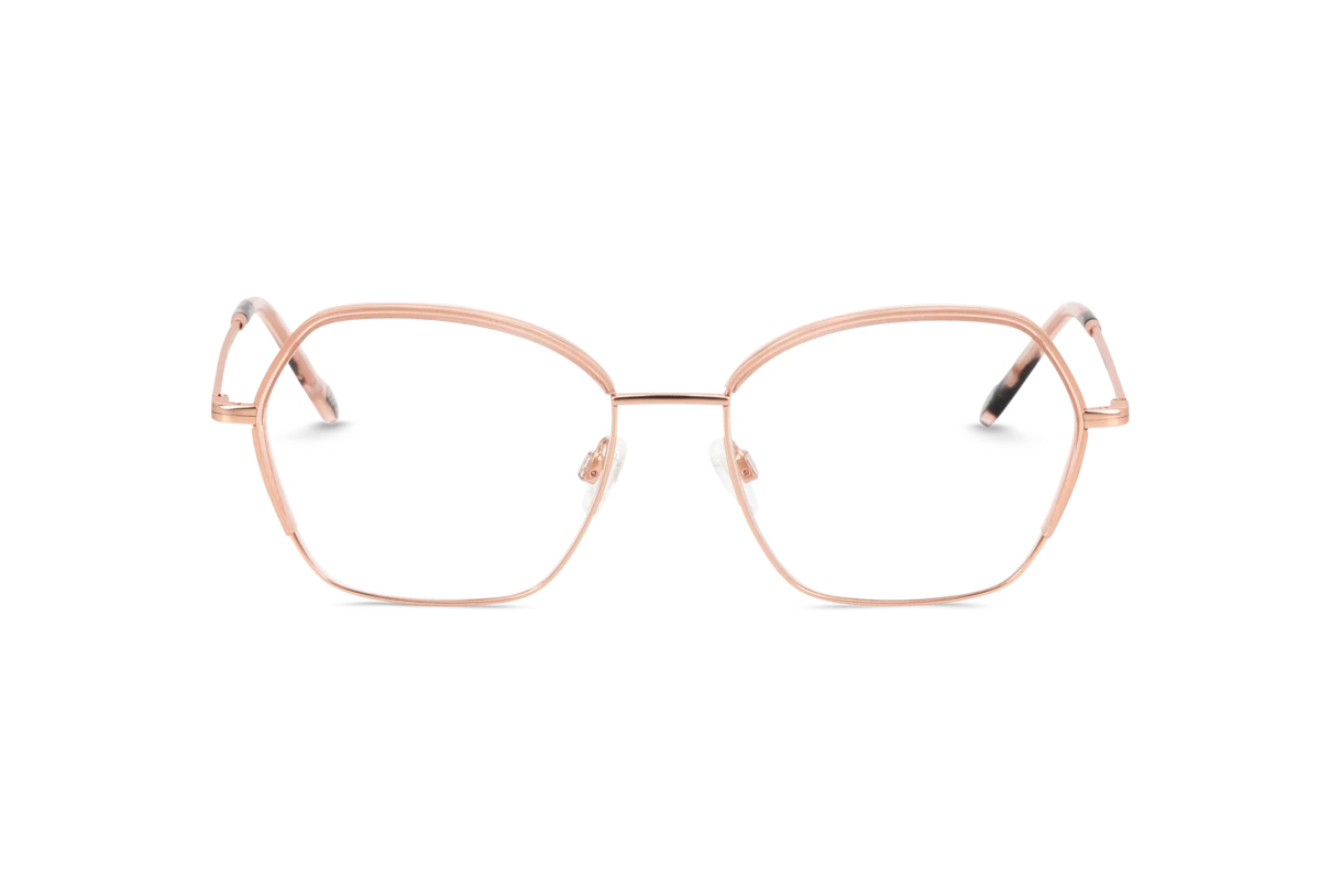 JOOP! 83308 Damen Brille mit und ohne Sehstärke / Rosegold / rechteckig