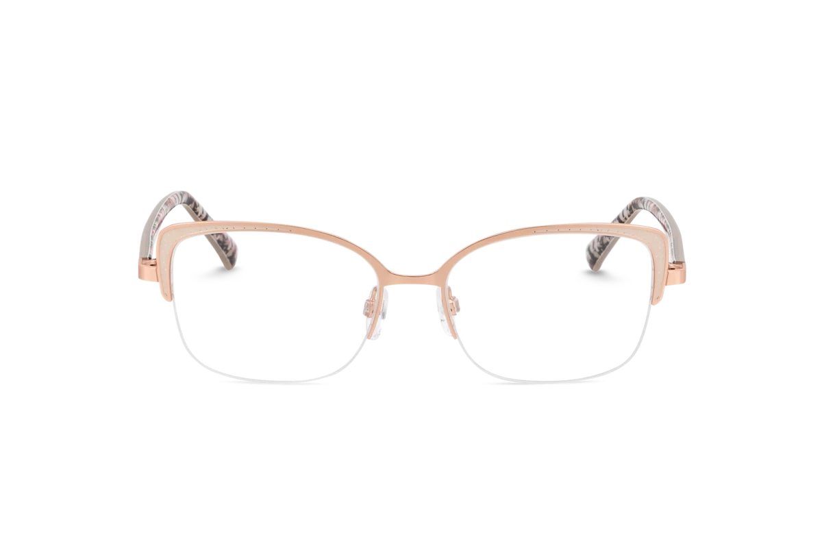 Ted Baker 2315 Damen Brille mit und ohne Sehstärke / Gold / rechteckig