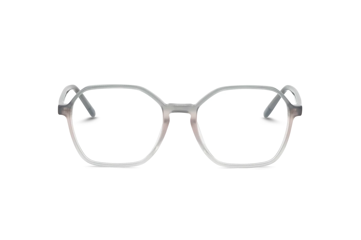 MINI 743015 Damen Brille mit und ohne Sehstärke / Grau / rechteckig