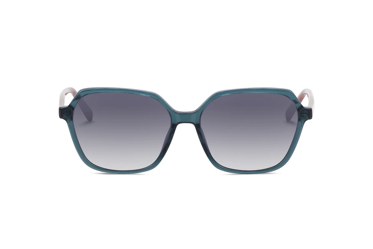 Humphrey's 588171 Damen Sonnenbrille mit und ohne Sehstärke / Blau / rechteckig