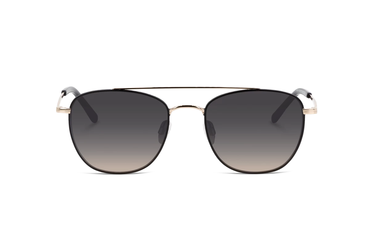 KIND 742 Damen Sonnenbrille mit und ohne Sehstärke / Schwarz / oval