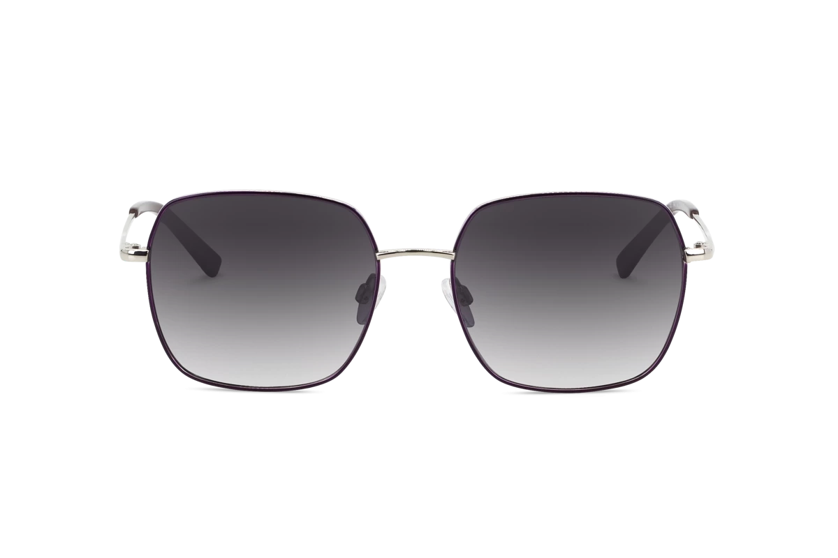 KIND No. 820 Damen Sonnenbrille mit und ohne Sehstärke / Violett / rechteckig