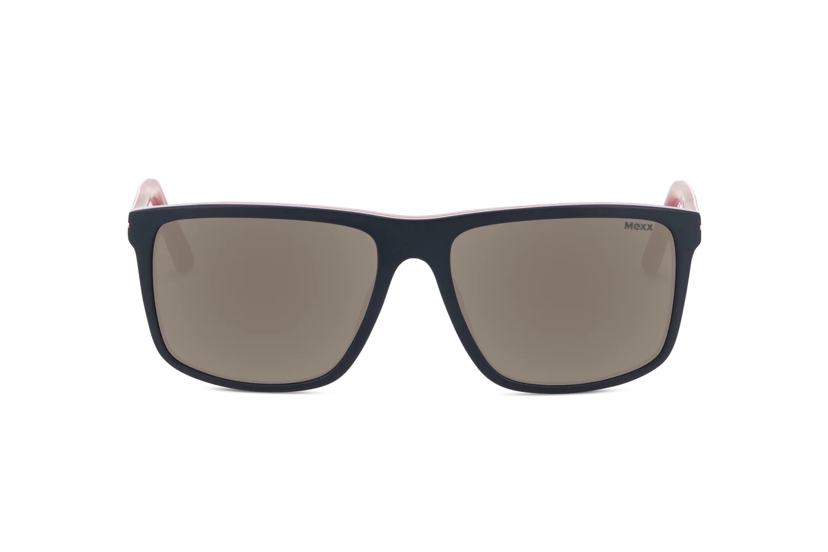 Mexx 6499 Herren Sonnenbrille mit und ohne Sehstärke / Grau / rechteckig