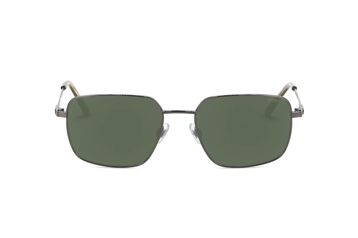 Mexx 6503 Herren Sonnenbrille mit und ohne Sehstärke / Metallisch / rechteckig