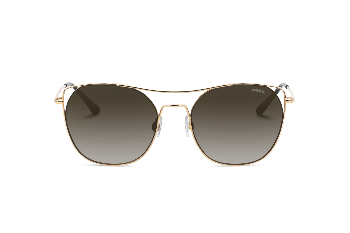 Mexx 6507 Damen Sonnenbrille mit und ohne Sehstärke / Gold / rechteckig