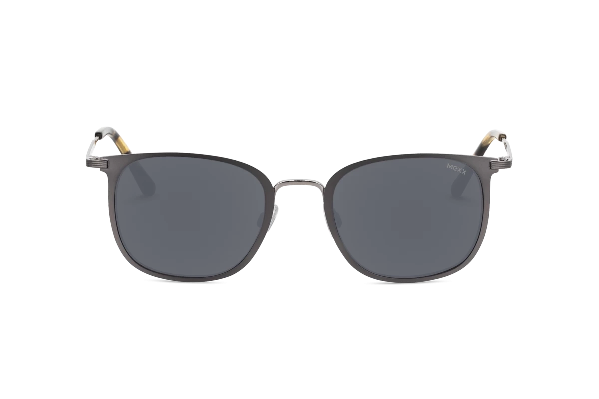 Mexx 6527 Herren Sonnenbrille mit und ohne Sehstärke / Metallisch / rechteckig
