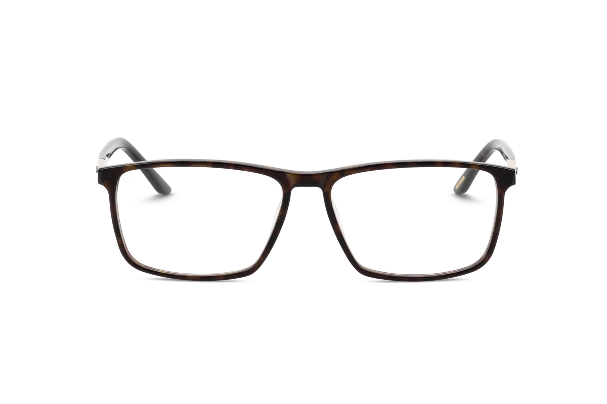 Jaguar 32009 Herren Brille mit und ohne Sehstärke / Braun / rechteckig