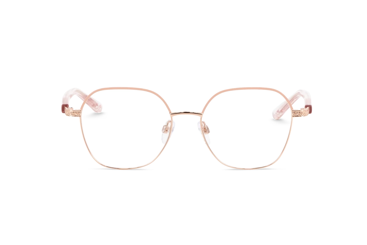 Ted Baker 2322 Damen Brille mit und ohne Sehstärke / Rosegold / rechteckig