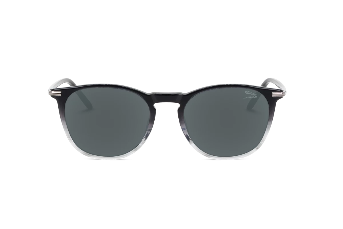 Jaguar 37279 Herren Sonnenbrille mit und ohne Sehstärke / Schwarz / rechteckig