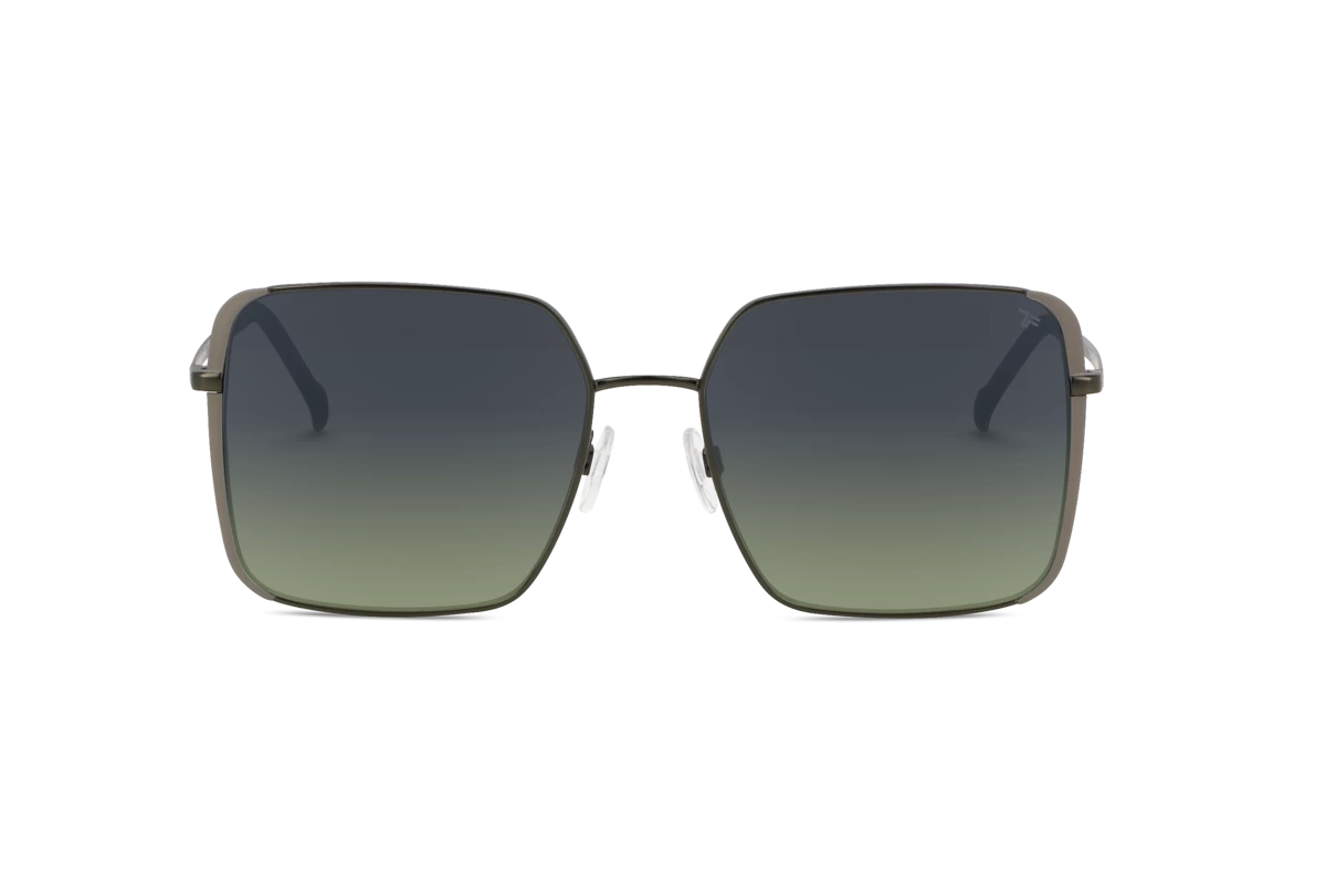 Titanflex 826701 Damen Sonnenbrille mit und ohne Sehstärke / Gruen / oval