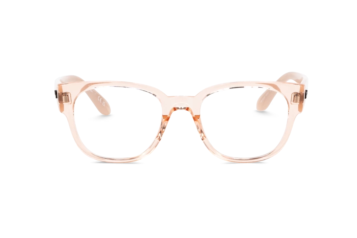 Ray-Ban RX7210 Unisex Brille mit und ohne Sehstärke / Orange / rechteckig