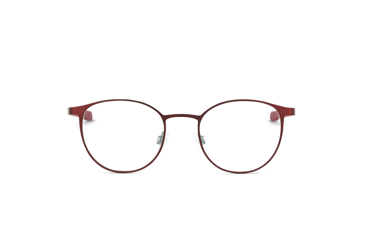 Titanflex Kids 830134 Kinder Brille mit und ohne Sehstärke / Rot / oval