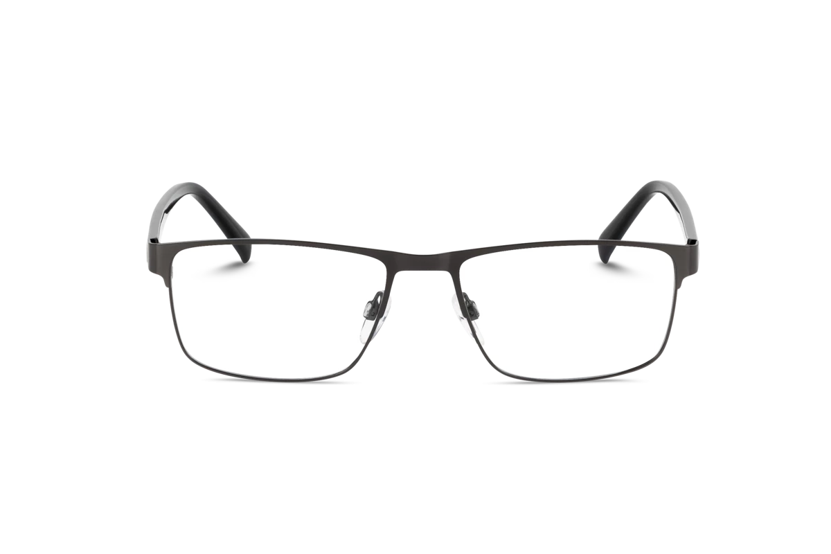 KIND Ole Herren Brille mit und ohne Sehstärke / Grau / rechteckig