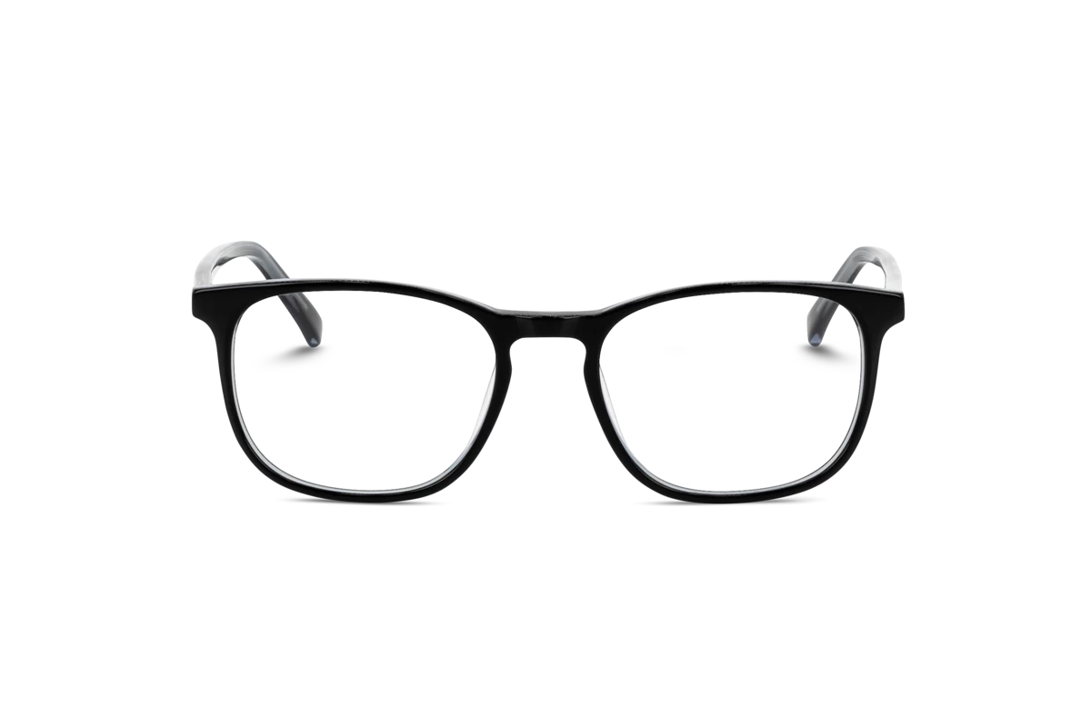 KIND Jona Herren Brille mit und ohne Sehstärke / Schwarz / rechteckig
