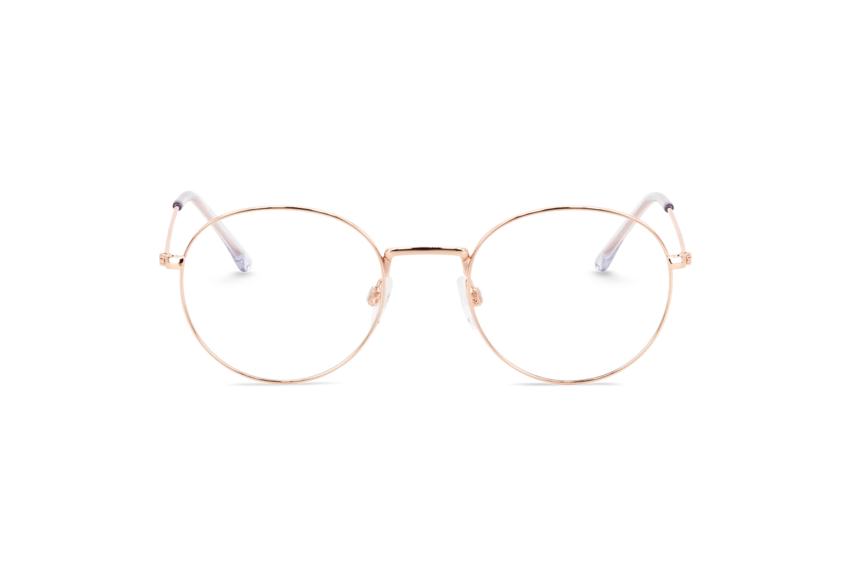 KIND Fee Damen Brille mit und ohne Sehstärke / Gold / oval