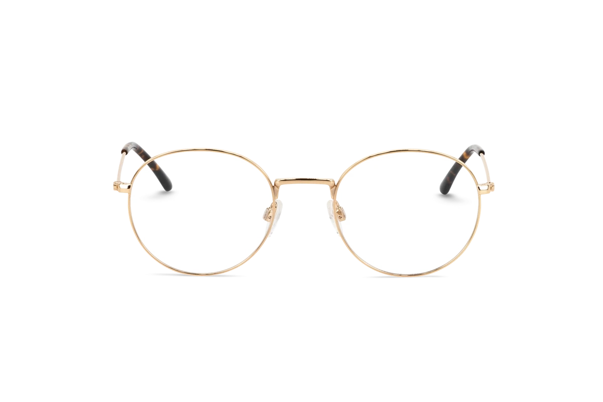 KIND Fee Damen Brille mit und ohne Sehstärke / Gold / oval