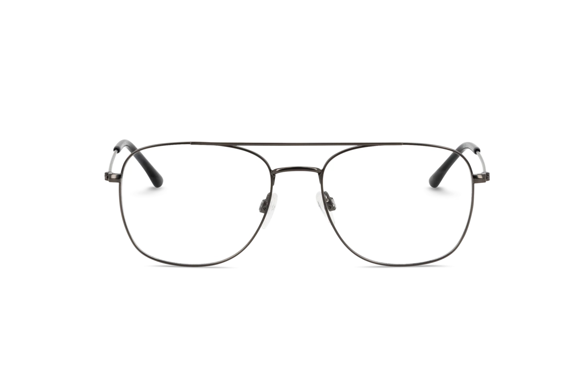KIND Urs Herren Brille mit und ohne Sehstärke / Silber / extravagant