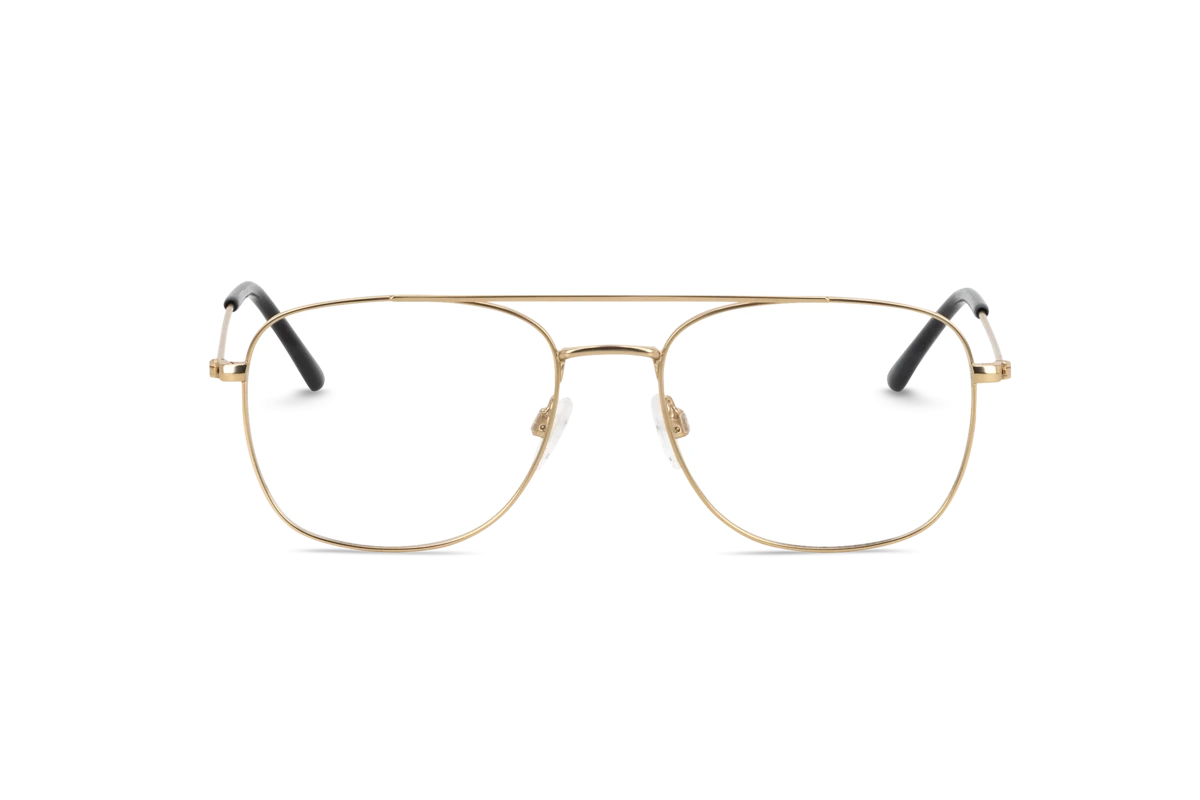 KIND Urs Herren Brille mit und ohne Sehstärke / Gold / extravagant