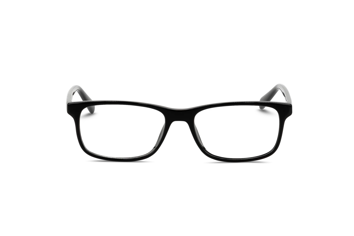 KIND Karl Herren Brille mit und ohne Sehstärke / Schwarz / rechteckig