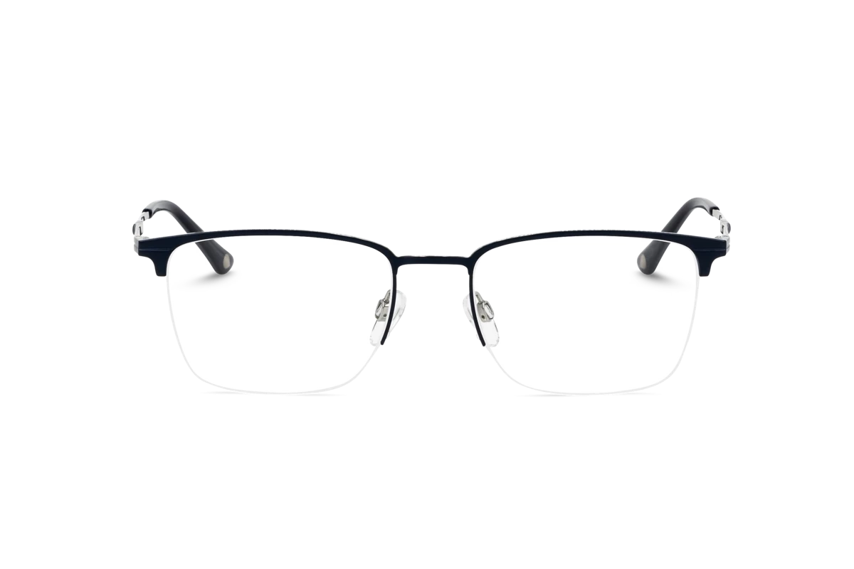 KIND Chikumo Herren Brille mit und ohne Sehstärke / Blau / rechteckig
