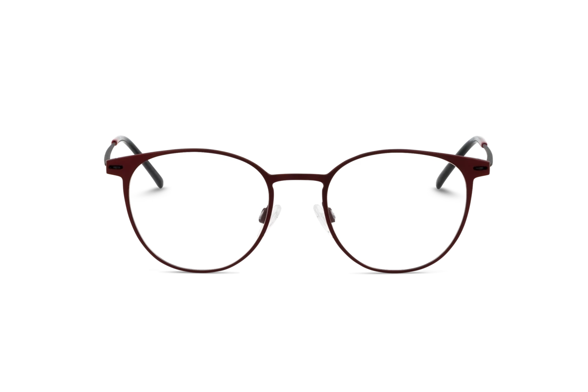 KIND Misaki Damen Brille mit und ohne Sehstärke / Rot / rechteckig