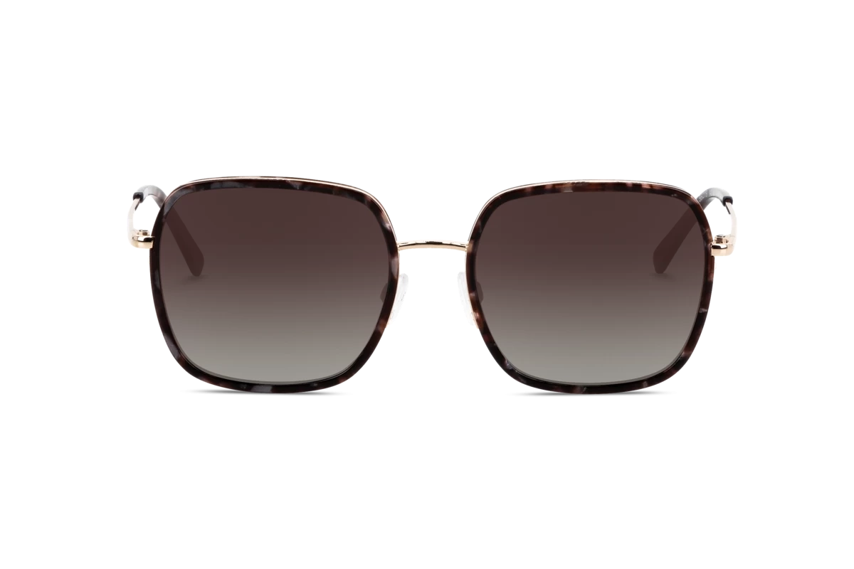 KIND 882 Damen Sonnenbrille mit und ohne Sehstärke / Havanna / rechteckig