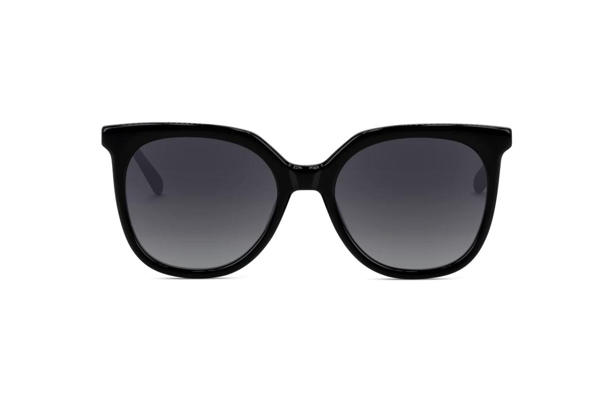 KIND 900 Damen Sonnenbrille mit und ohne Sehstärke / Schwarz / extravagant