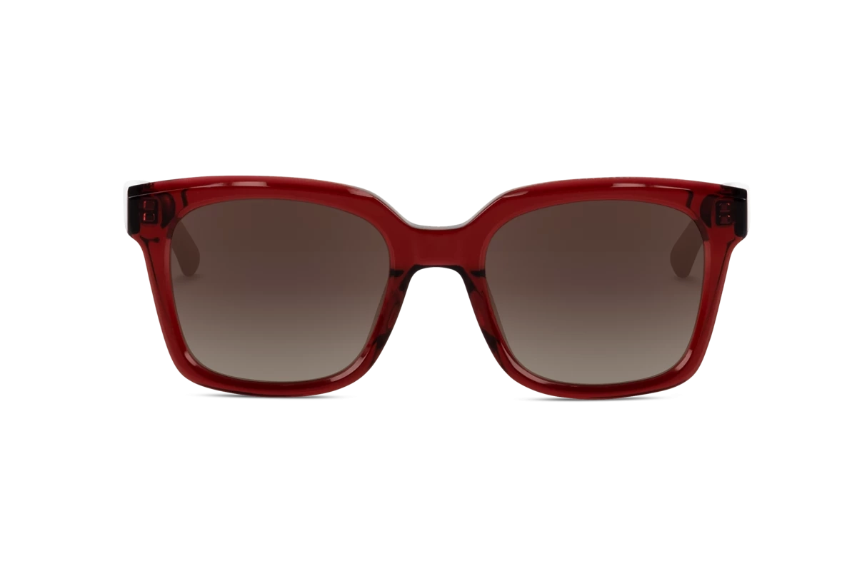 KIND 904 Damen Sonnenbrille mit und ohne Sehstärke / Rot / extravagant