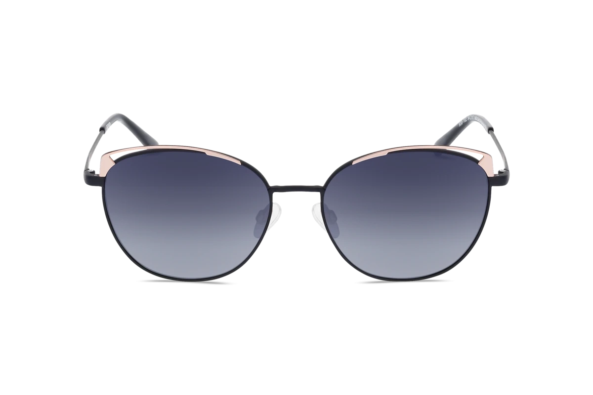 KIND 930 Damen Sonnenbrille mit und ohne Sehstärke / Schwarz / extravagant