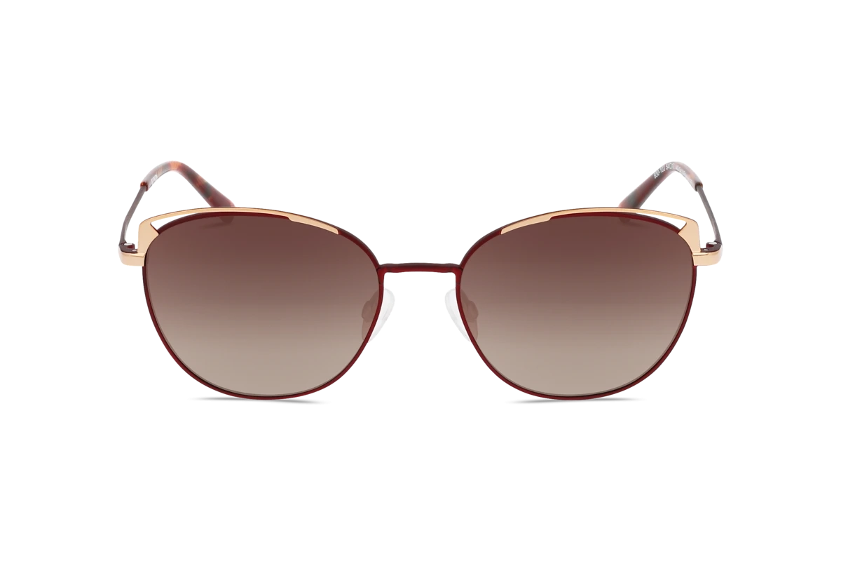 KIND 930 Damen Sonnenbrille mit und ohne Sehstärke / Rot / extravagant