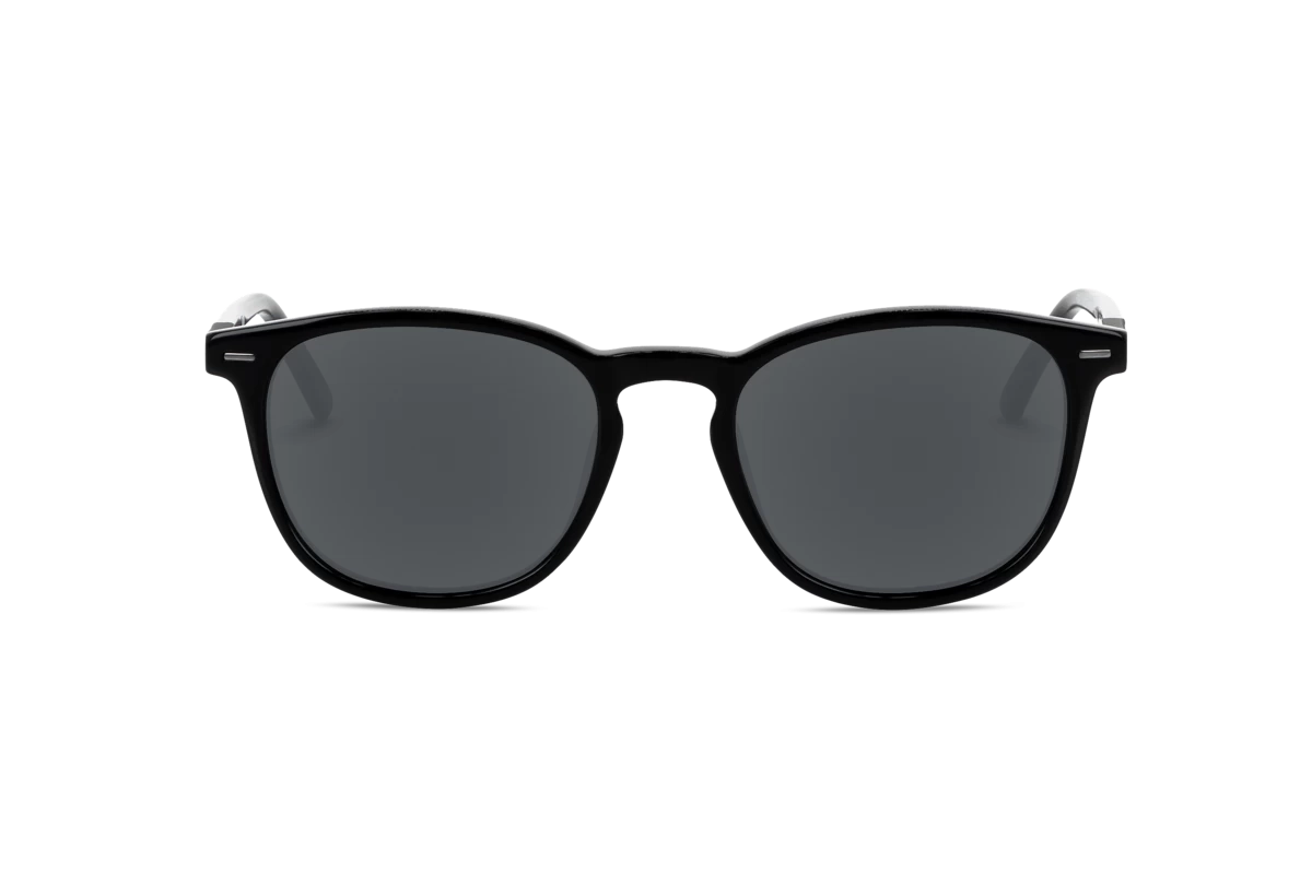 KIND 909 Herren Sonnenbrille mit und ohne Sehstärke / Schwarz / oval