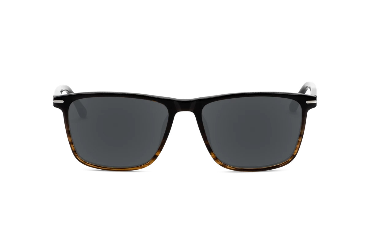 KIND 867 Herren Sonnenbrille mit und ohne Sehstärke / Braun / rechteckig