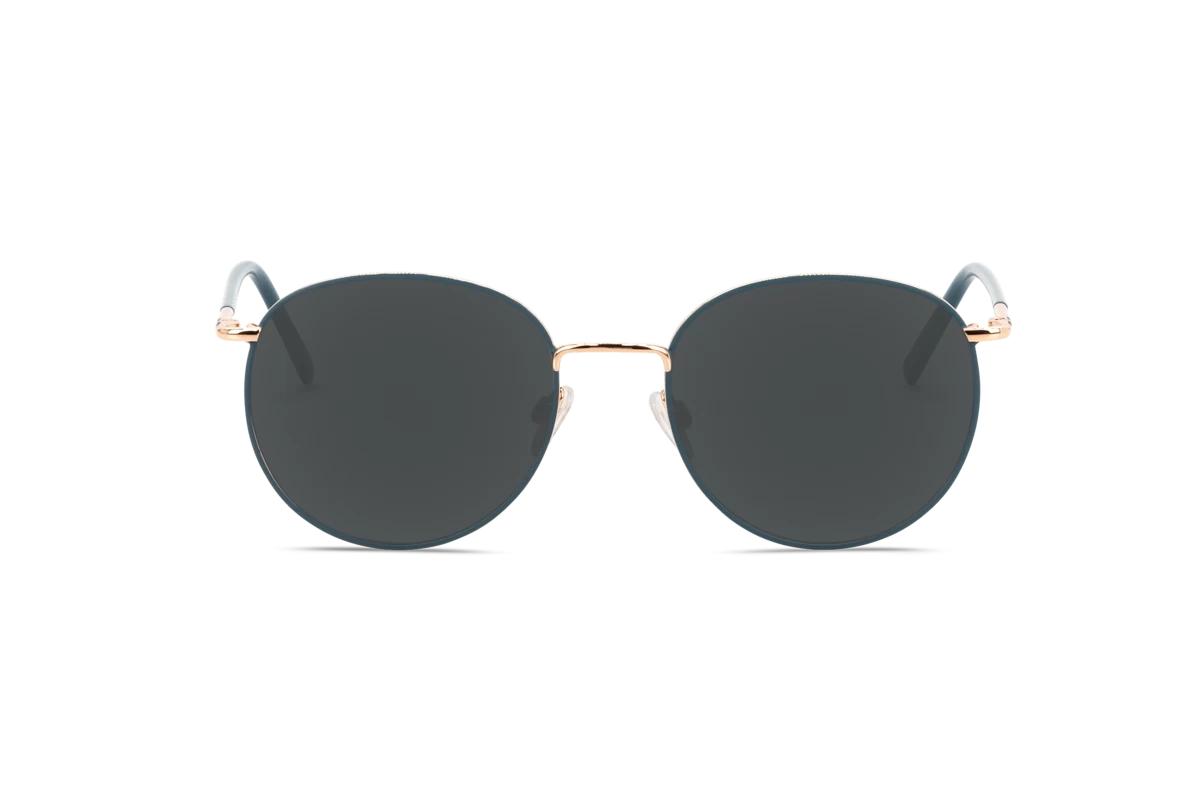 KIND 888 Damen Sonnenbrille mit und ohne Sehstärke / Tuerkis / oval