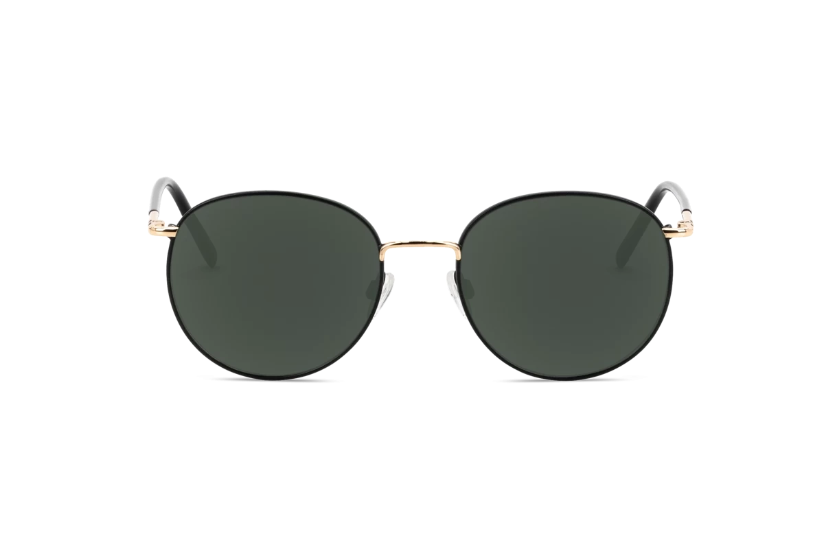 KIND 888 Damen Sonnenbrille mit und ohne Sehstärke / Schwarz / oval