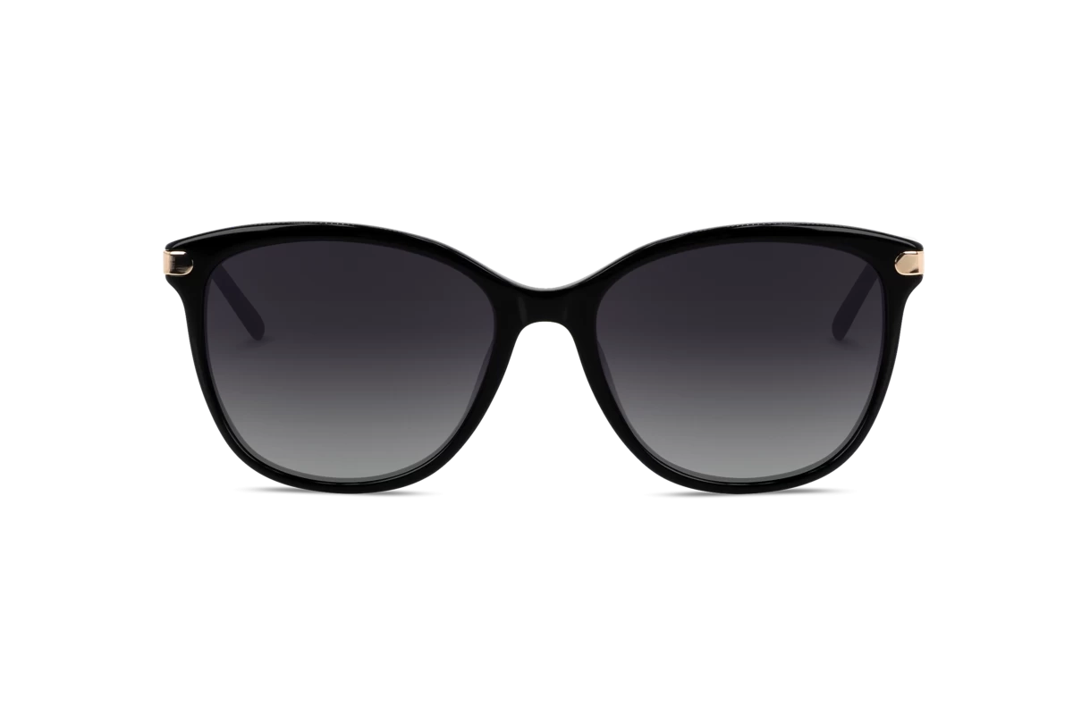 KIND 918 Damen Sonnenbrille mit und ohne Sehstärke / Schwarz / extravagant