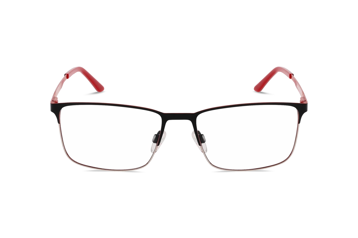 Jaguar 33632 Herren Brille mit und ohne Sehstärke / Schwarz / rechteckig