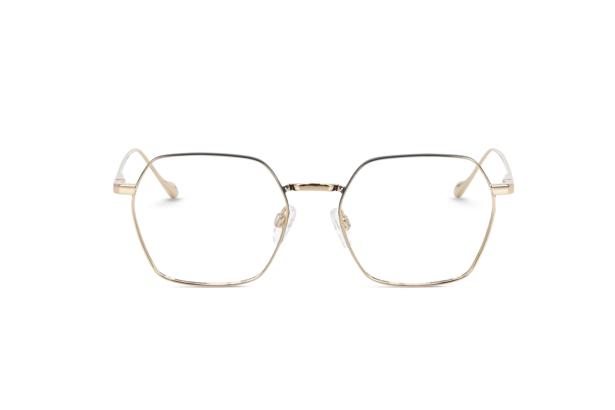 JOOP! 83328 Damen Brille mit und ohne Sehstärke / Gold / rechteckig