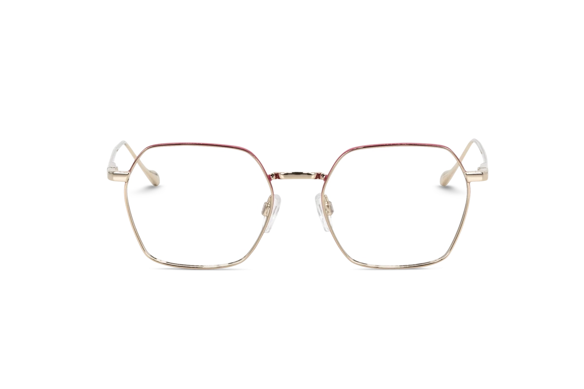 JOOP! 83328 Damen Brille mit und ohne Sehstärke / Gold / rechteckig