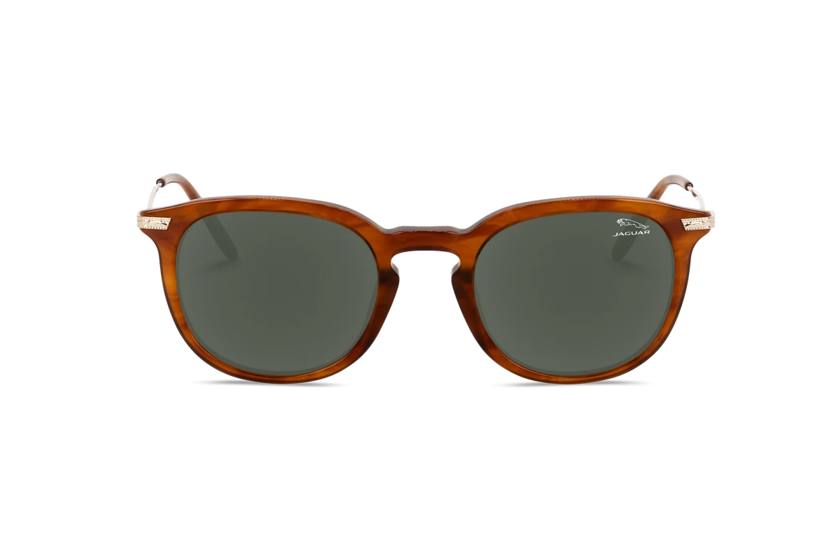 Jaguar 37281 Herren Sonnenbrille mit und ohne Sehstärke / Orange / oval