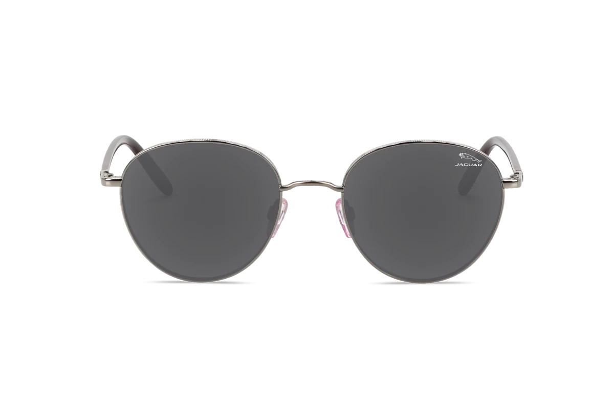 Jaguar 37466 Herren Sonnenbrille mit und ohne Sehstärke / Silber / oval