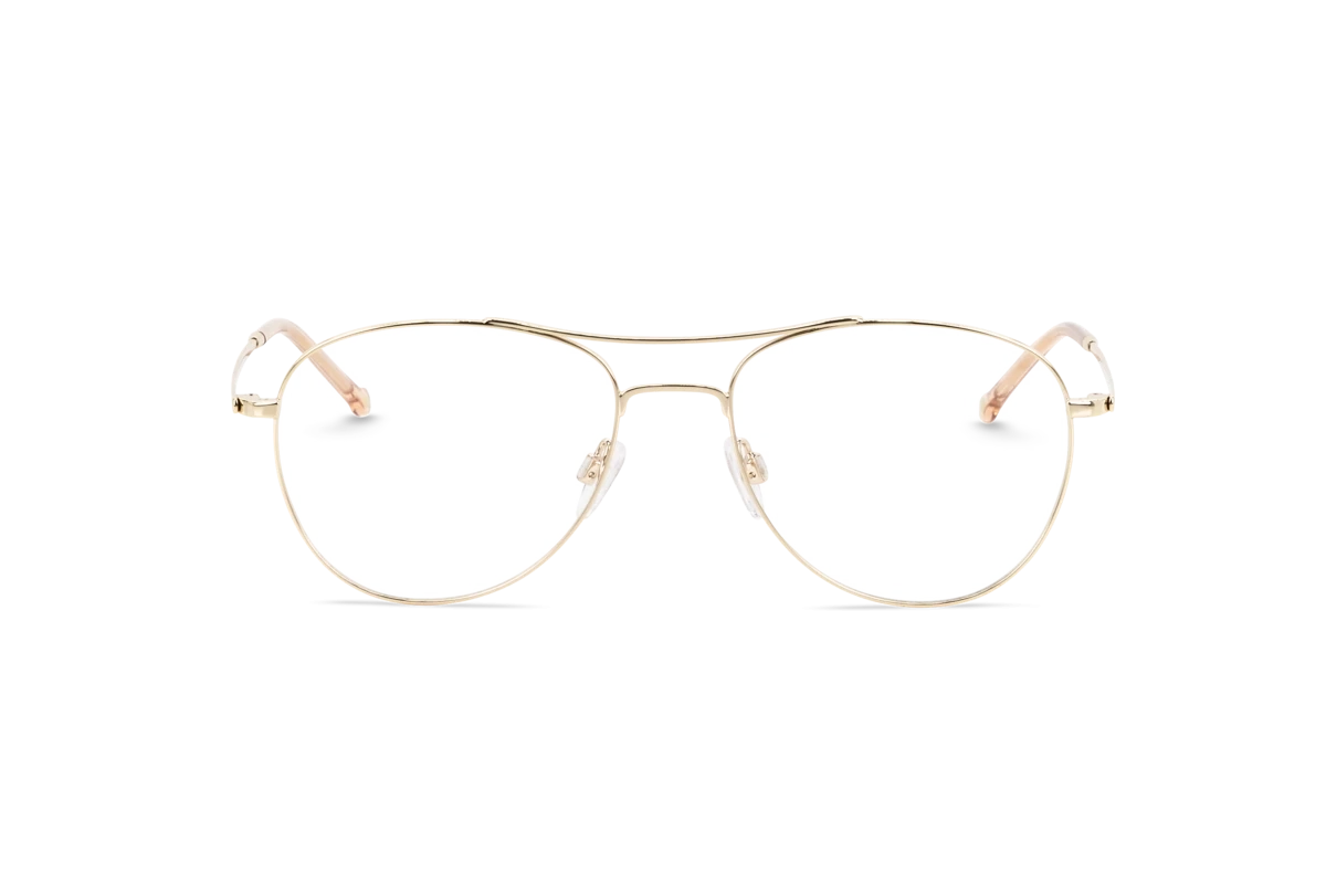 KIND Lhasa Damen Brille mit und ohne Sehstärke / Gold / extravagant