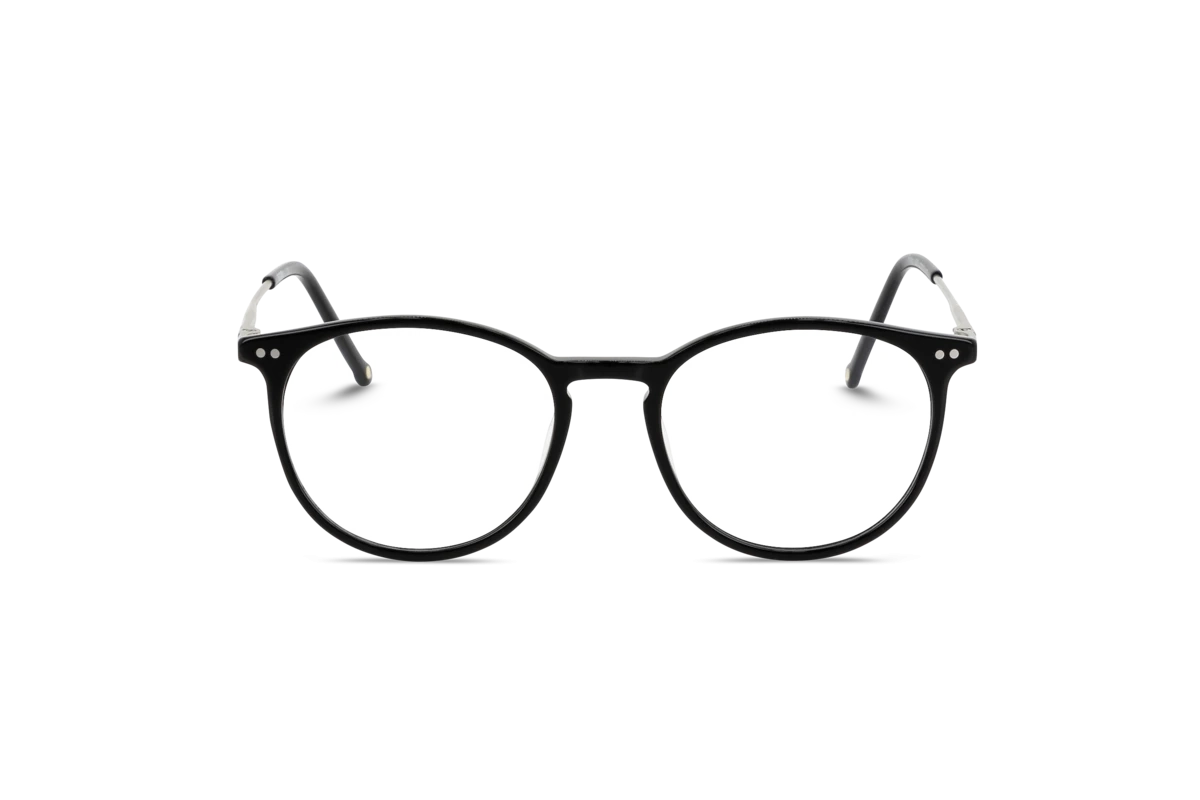 KIND Sydney Unisex Brille mit und ohne Sehstärke / Schwarz / oval