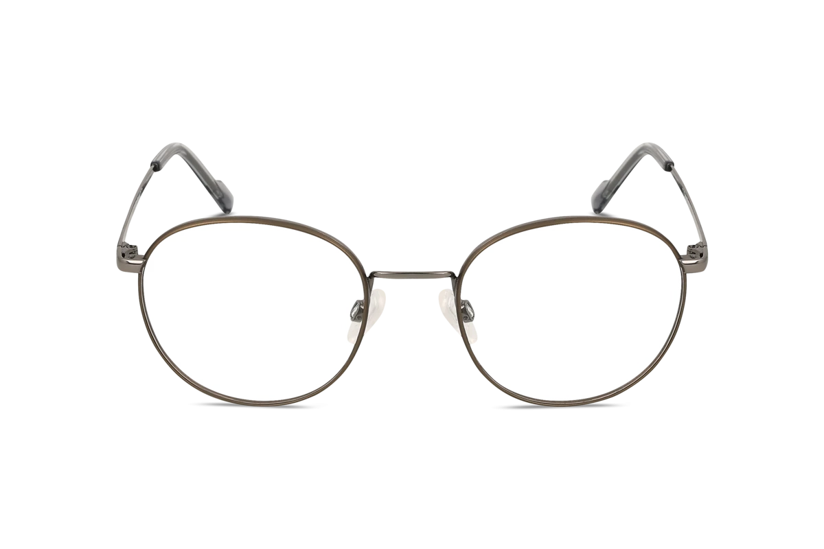 Titanflex 820959 Herren Brille mit und ohne Sehstärke / Metallisch / oval
