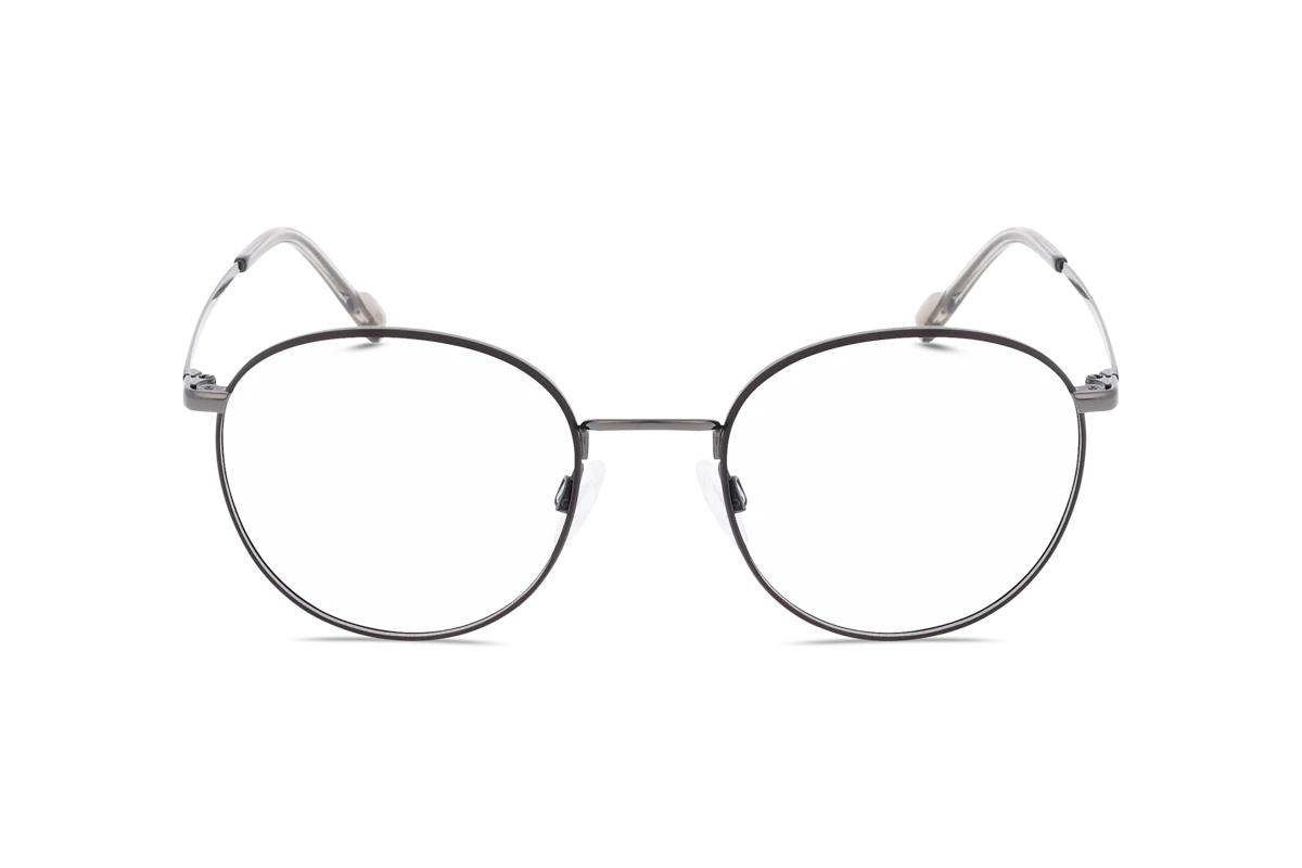 Titanflex 820959 Herren Brille mit und ohne Sehstärke / Metallisch / oval